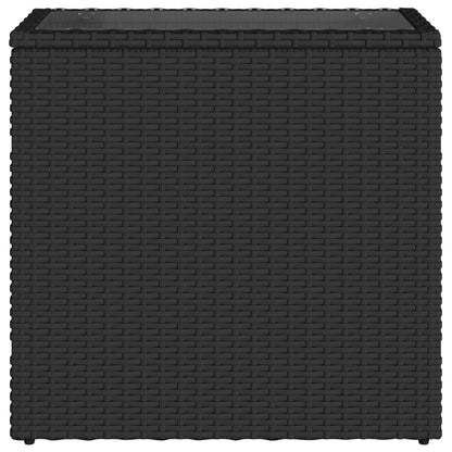 vidaXL Garden Side Table | Black