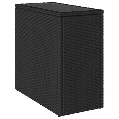 vidaXL Garden Side Table | Black