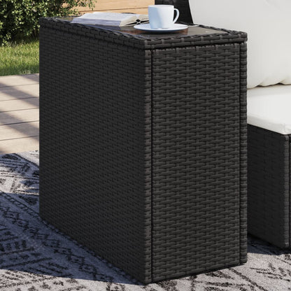 vidaXL Garden Side Table | Black