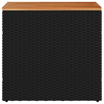 vidaXL Garden Side Table | Black and Brown