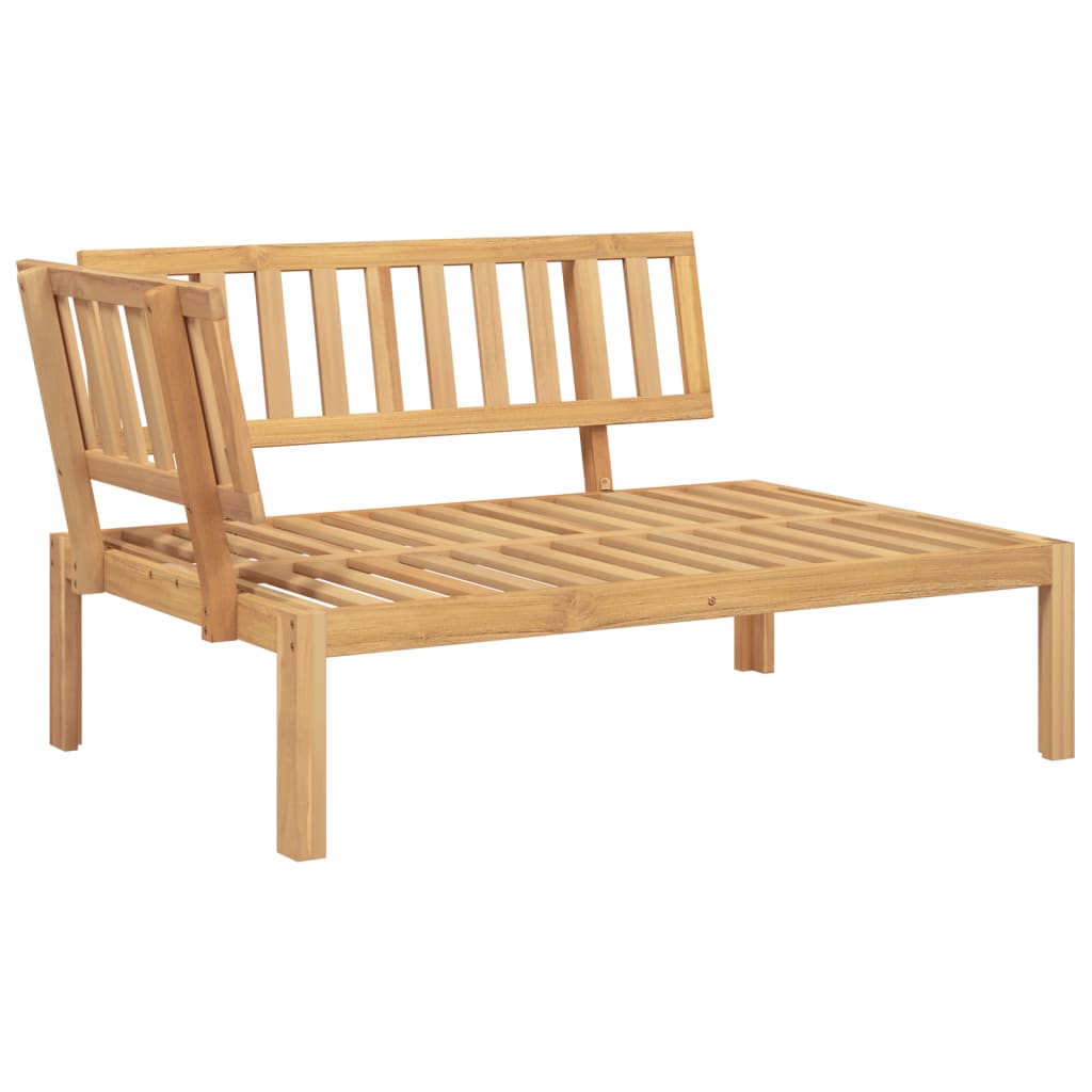 vidaXL Pallet Sofa Set | Brown | Solid Acacia Wood | Large | Modular