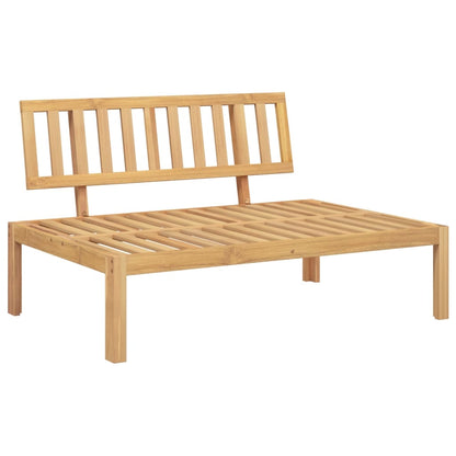 vidaXL Pallet Sofa Set | Brown | Solid Acacia wood | Medium | Modular
