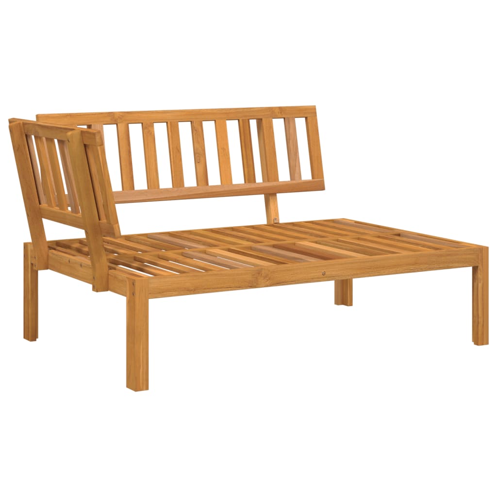 vidaXL 3 Piece Garden Pallet Sofa Set Solid Wood Acacia