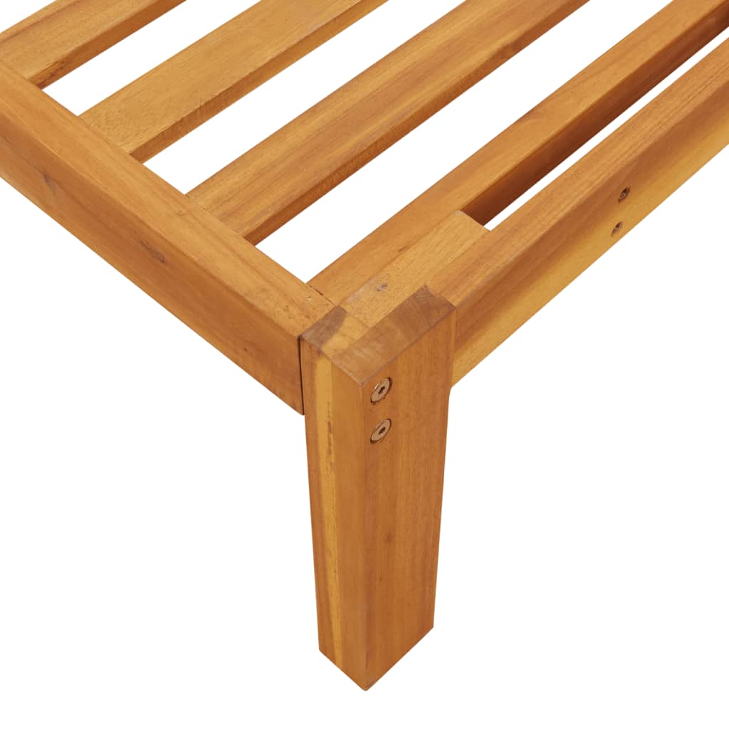 vidaXL 3 Piece Garden Pallet Sofa Set Solid Wood Acacia