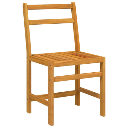 vidaXL Balcony Set | Natural Acacia Wood | Solid Acacia wood | Compact