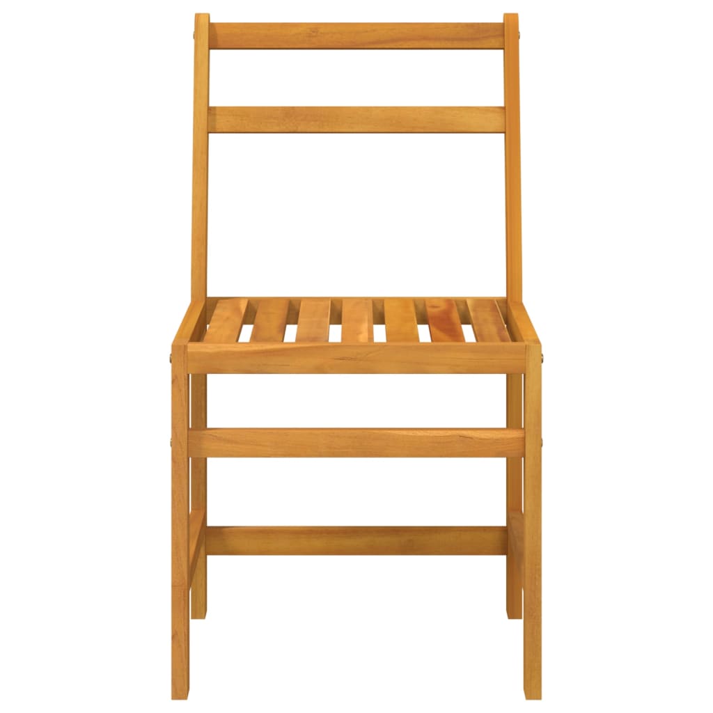 vidaXL Balcony Set | Natural Acacia Wood | Solid Acacia wood | Compact