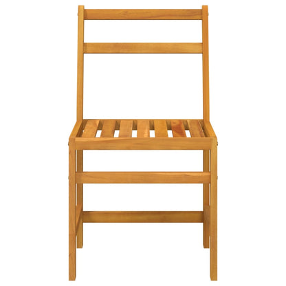 vidaXL Balcony Set | Natural Acacia Wood | Solid Acacia wood | Compact