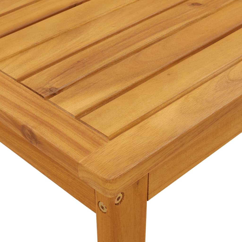 vidaXL Balcony Set | Natural Acacia Wood | Solid Acacia wood | Compact