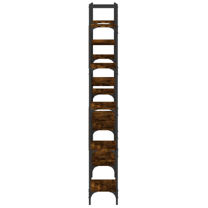 vidaXL Bookshelf | Smoked oak | Engineered wood | Large | Bookshelf