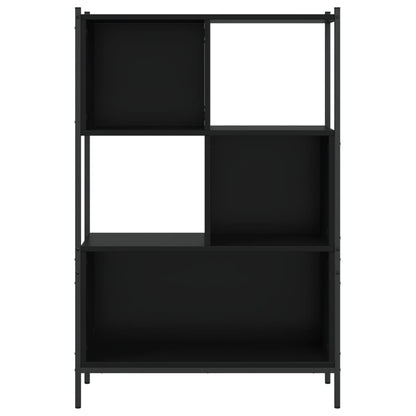 vidaXL Bookcase Black 72x28x109 cm Engineered Wood