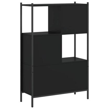 vidaXL Bookcase Black 72x28x109 cm Engineered Wood