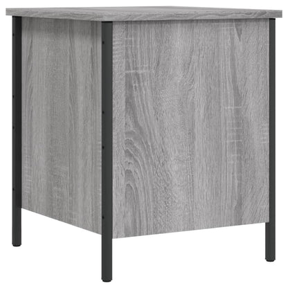 vidaXL Storage Bench Grey Sonoma 40x42,5x50 cm Engineered Wood