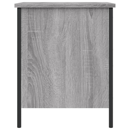 vidaXL Storage Bench Grey Sonoma 40x42,5x50 cm Engineered Wood