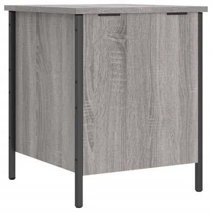 vidaXL Storage Bench Grey Sonoma 40x42,5x50 cm Engineered Wood