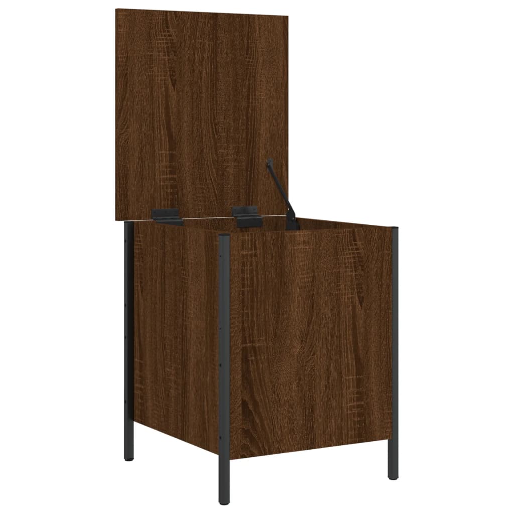 vidaXL Storage Bench Brown Oak 40x42,5x50 cm Engineered Wood