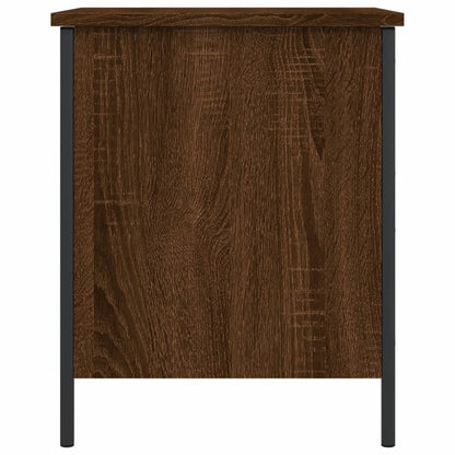 vidaXL Storage Bench Brown Oak 40x42,5x50 cm Engineered Wood