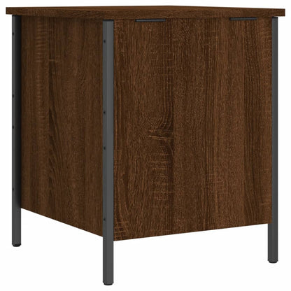 vidaXL Storage Bench Brown Oak 40x42,5x50 cm Engineered Wood
