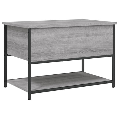 vidaXL Storage Bench Grey Sonoma 70x42,5x47 cm Engineered Wood