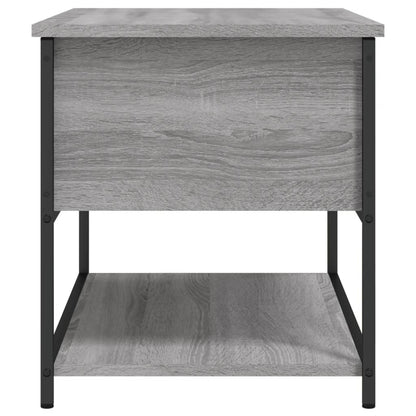 vidaXL Storage Bench Grey Sonoma 70x42,5x47 cm Engineered Wood
