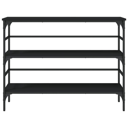 vidaXL Console Table Black 100x32x75 cm Engineered Wood