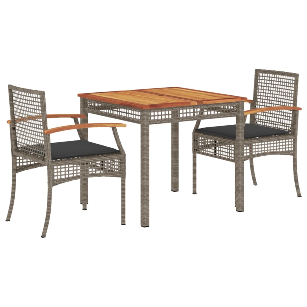 vidaXL Garden Dining Set | Grey
