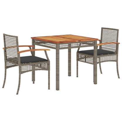 vidaXL Garden Dining Set | Grey