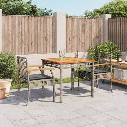 vidaXL Garden Dining Set | Grey
