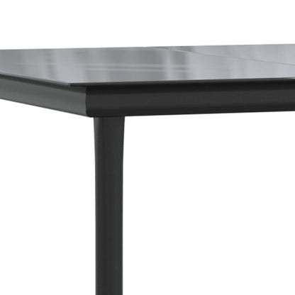 vidaXL Garden Dining Set | Black, Cream White