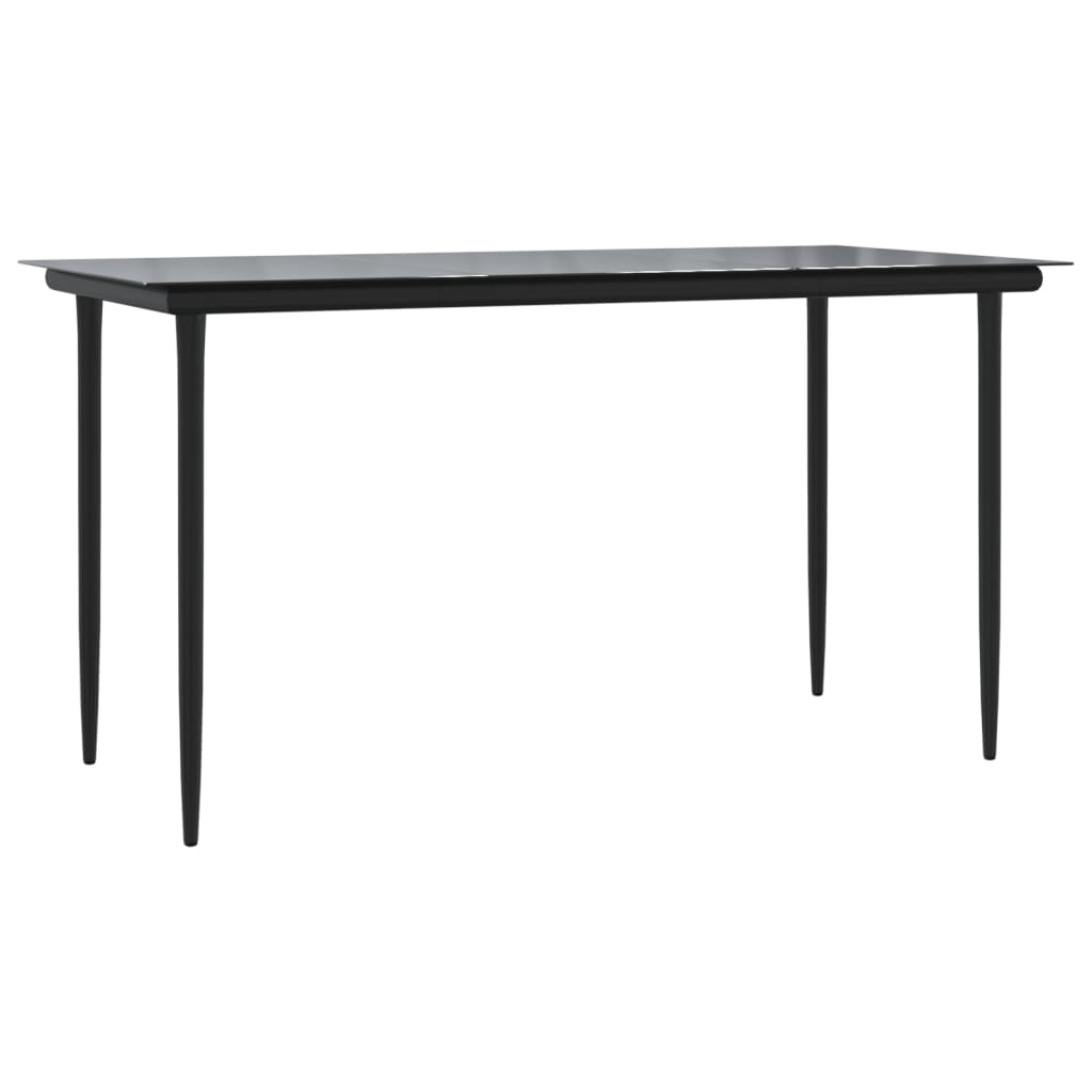 vidaXL Garden Dining Set | Grey, Black, Dark Grey