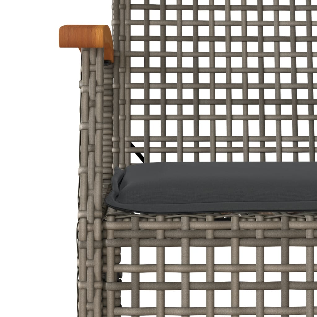 vidaXL Garden Dining Set | Grey