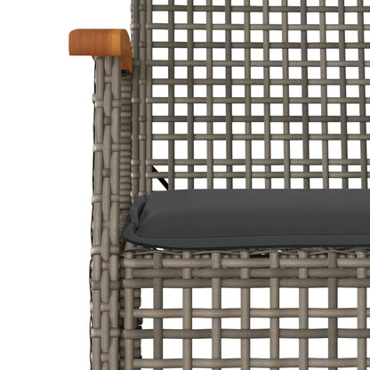 vidaXL Garden Dining Set | Grey