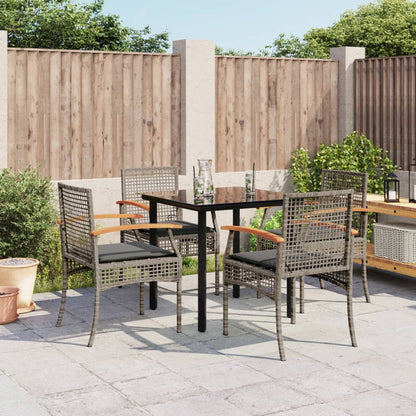 vidaXL Garden Dining Set | Grey