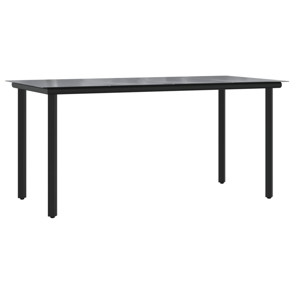 vidaXL Garden Dining Set | Grey, Black