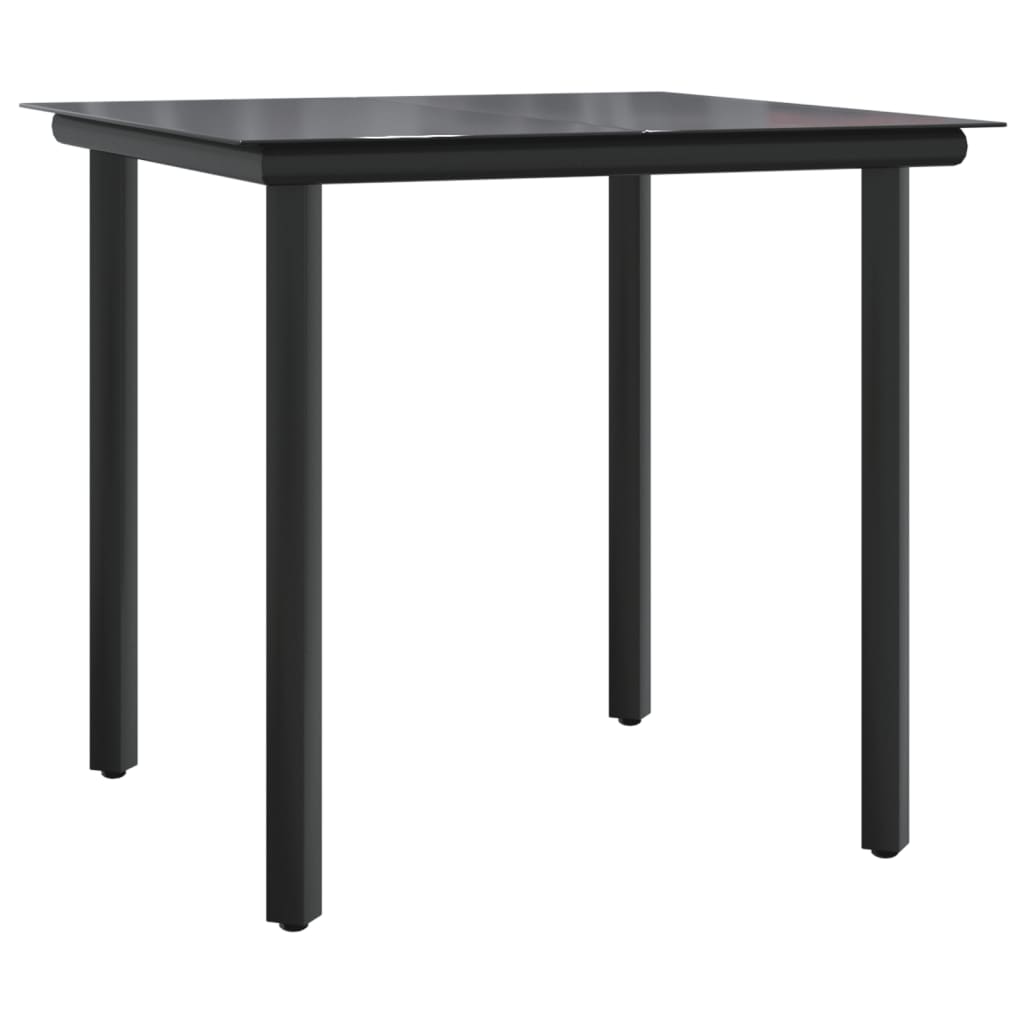 vidaXL Garden Dining Set | Beige, Black, Cream white