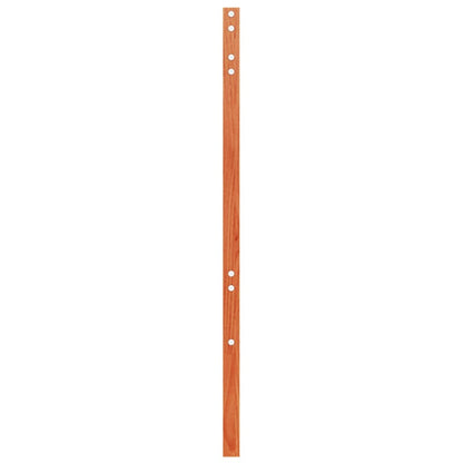 vidaXL Headboard Wax Brown 100 cm Solid Wood Pine
