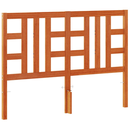 vidaXL Headboard Wax Brown 150 cm Solid Wood Pine