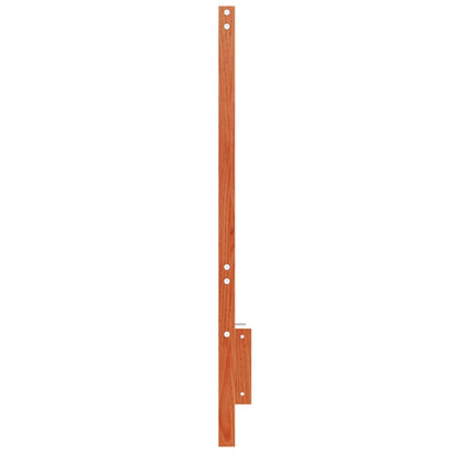 vidaXL Headboard Wax Brown 150 cm Solid Wood Pine