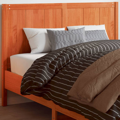 vidaXL Headboard Wax Brown 150 cm Solid Wood Pine