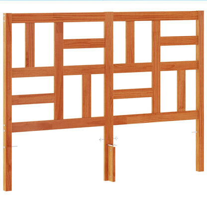 vidaXL Headboard Wax Brown 180 cm Solid Wood Pine