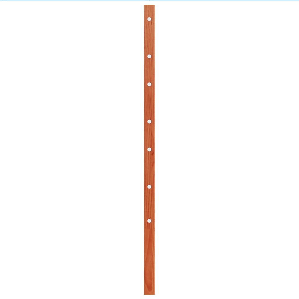 vidaXL Headboard Wax Brown 100 cm Solid Wood Pine