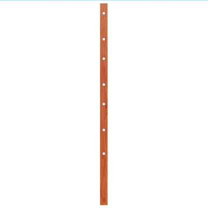 vidaXL Headboard Wax Brown 100 cm Solid Wood Pine