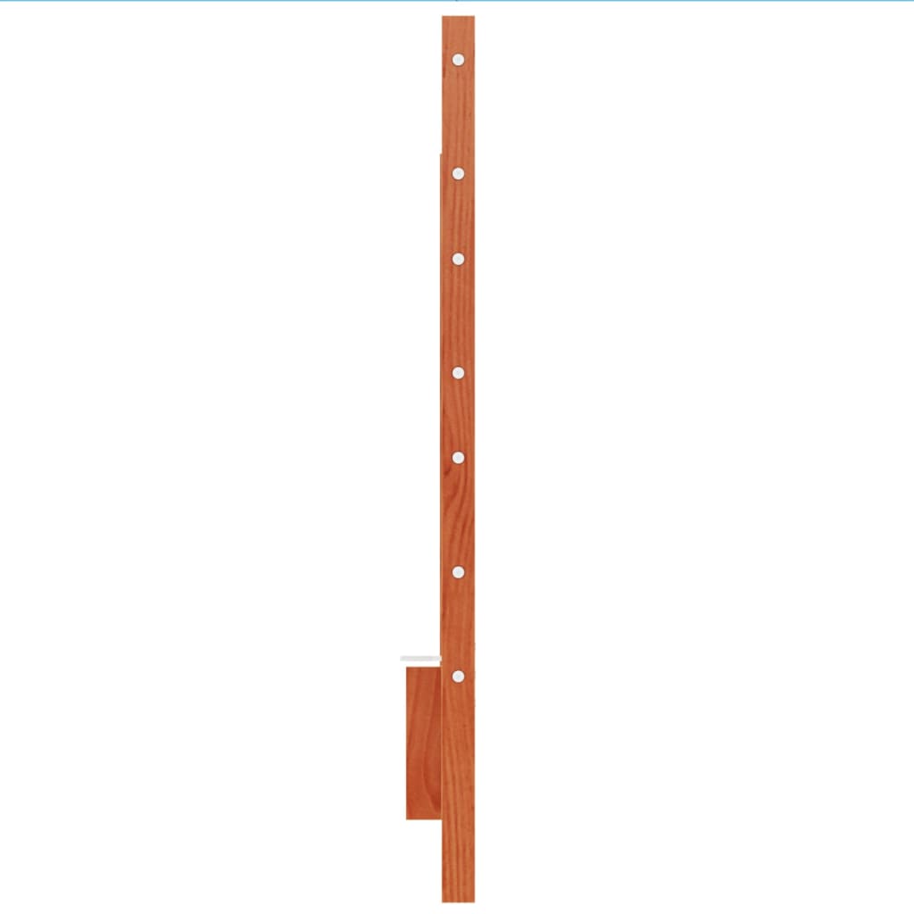 vidaXL Headboard Wax Brown 160 cm Solid Wood Pine