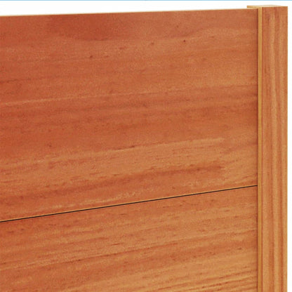 vidaXL Headboard Wax Brown 160 cm Solid Wood Pine