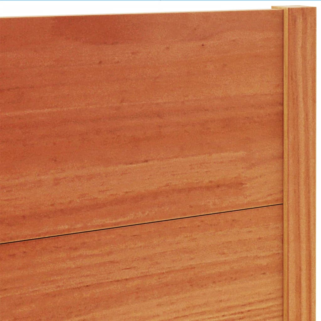 vidaXL Headboard Wax Brown 180 cm Solid Wood Pine