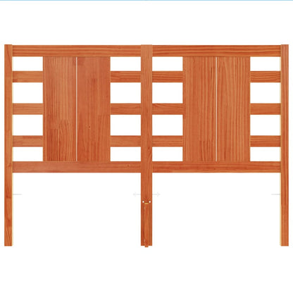 vidaXL Headboard | Wax Brown | Solid Pine Wood | 135 cm | Durable | Headboard