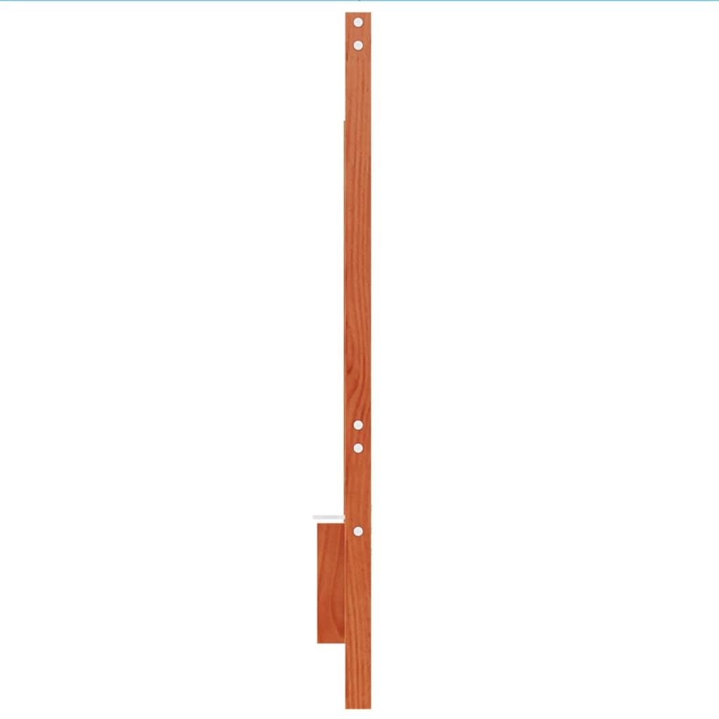 vidaXL Headboard | Wax Brown | Solid Pine Wood | 135 cm | Durable | Headboard