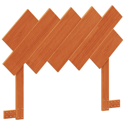 vidaXL Headboard Wax Brown 100 cm Solid Wood Pine