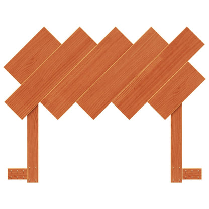 vidaXL Headboard Wax Brown 100 cm Solid Wood Pine