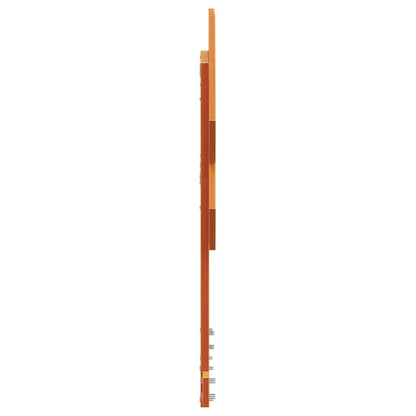vidaXL Headboard Wax Brown 100 cm Solid Wood Pine