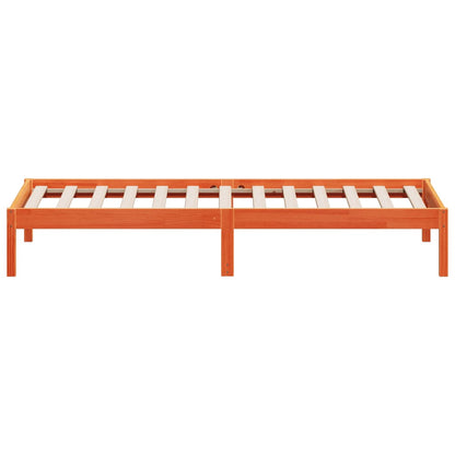 vidaXL Day Bed | Wax brown | Solid pine wood | Single